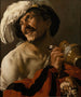 Der fröhliche Trinkende - Hendrick ter Brugghen — Ansicht des Kunstwerks