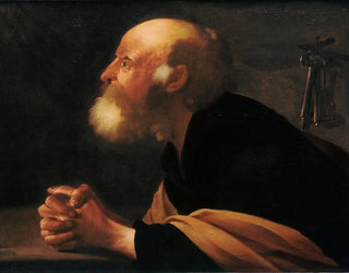 Der bereuende Pierre - Hendrick Ter Brugghen — Ansicht des Kunstwerks