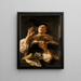 Der Sänger - Hendrick ter Brugghen — gerahmtes Bild an der Wand