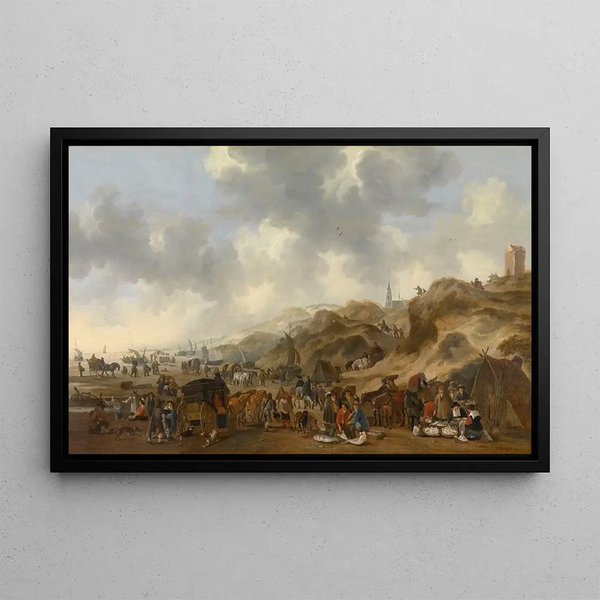 Hendrick de Meijer - The Dunes at Scheveningen.webp