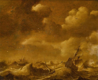 Hendrick van Anthonissen - Shipping in a storm.webp