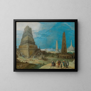 Hendrick van Cleve III - Nimrod supervising the construction of the Tower of Babel.webp