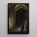 Esther und Mardochäus - Hendrick van Steenwijck der Jüngere — gerahmtes Bild an der Wand