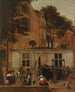 La remise d'un diplôme à l'Université de Leyde vers 1650 - Hendrick van der Burgh — Ansicht des Kunstwerks