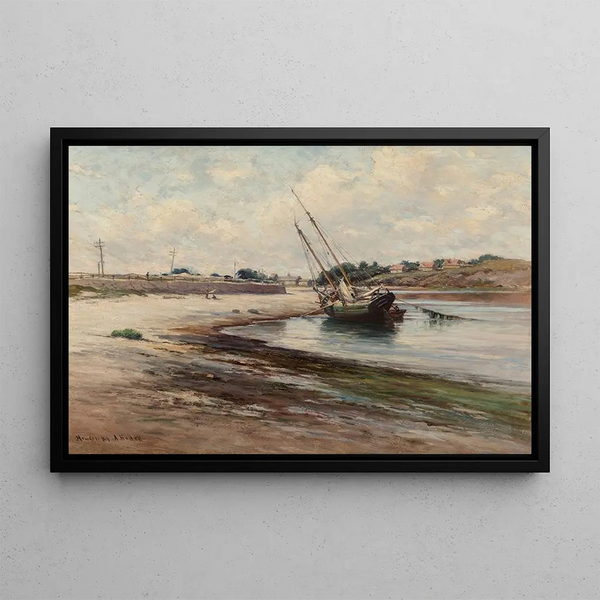 Nahant, Massachusetts - Hendrick A. Hallett — gerahmtes Bild an der Wand