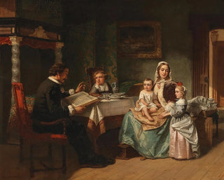 Der Geschichtenerzähler - Hendrik Jacobus Scholten — Ansicht des Kunstwerks