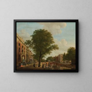 Hendrik Keun - View of the Herengracht near tje Leidsestraat Amsterdam.webp