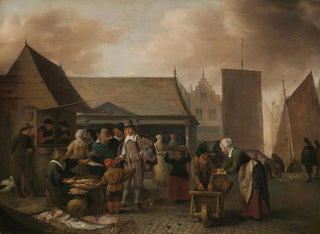 Hendrik Martensz Sorgh - Fish Market.webp
