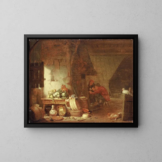 Hendrik Martensz Sorgh - Interior of Peasants Kitchen.webp