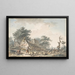 Juni - Hendrik Meijer — gerahmtes Bild an der Wand