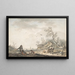 Mars - Hendrik Meijer — gerahmtes Bild an der Wand