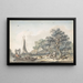 September - Hendrik Meijer — gerahmtes Bild an der Wand