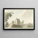 Gasthaus Voetangel am Utrecht-Kanal - Hendrik Tavernier — gerahmtes Bild an der Wand