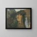 Felsenlandschaft mit Wasserfall in Italien, vielleicht in Tivoli - Hendrik Voogd — gerahmtes Bild an der Wand