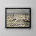 Im Meer - Hendrik Willem Mesdag — gerahmtes Bild an der Wand