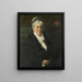 Maria Hermina Heemskerk 1827-1908 Ehefrau von Menno David Graf von Limbourg Stirum - Hendrik Willem Mesdag — gerahmtes Bild an der Wand