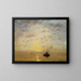 Marine-Gemälde - Hendrik Willem Mesdag — gerahmtes Bild an der Wand