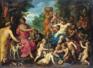 Bacchus und Diana - Hendrik van Balen — Ansicht des Kunstwerks