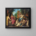 Bacchus und Diana - Hendrik van Balen — gerahmtes Bild an der Wand