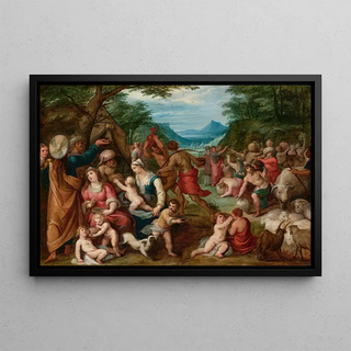 Hendrik van Balen - Moses striking the Rock.webp