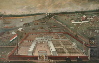 Hendrik van Schuylenburgh - The Trading Post of the Dutch East India Company in Hooghly Bengal.webp