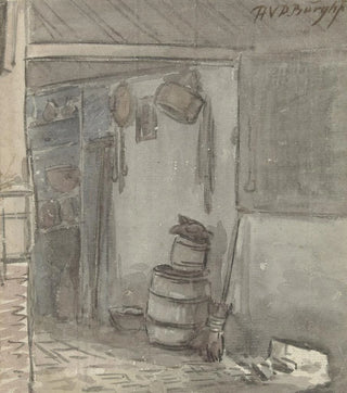 Hendrik van der Burgh - Gezicht in een boerendeel.webp