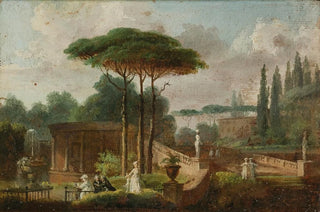 HenriDsir Van Blarenberghe - Paysage romain avec des personnages.webp