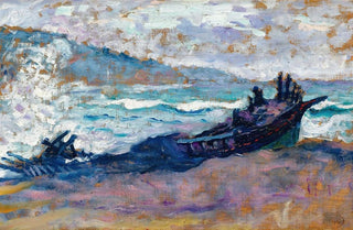 HenriEdmond Cross - Barques Sur La Plage.webp