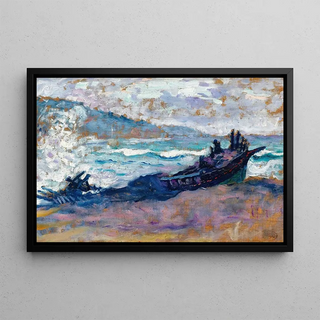 HenriEdmond Cross - Barques Sur La Plage.webp