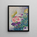 Blumenstrauß aus Mohn und Chrysanthemen - Henri-Edmond Cross — gerahmtes Bild an der Wand