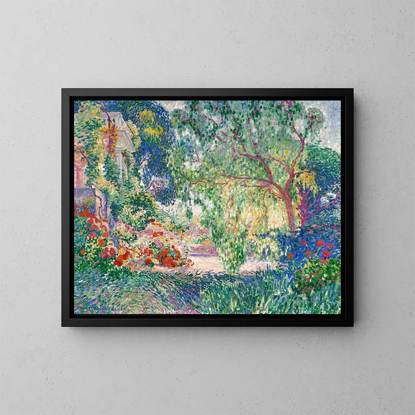 Der falsche Paprika aus der Provence - Henri-Edmond Cross — gerahmtes Bild an der Wand