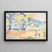 Pins sur la côte - Henri-Edmond Cross — gerahmtes Bild an der Wand