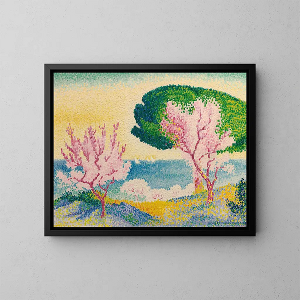Frühling Rose - Henri-Edmond Cross — gerahmtes Bild an der Wand