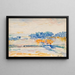 Saint-Clair - Henri-Edmond Cross — gerahmtes Bild an der Wand