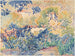 Der Garten des Künstlers in Saint-Clair - Henri-Edmond Cross — Ansicht des Kunstwerks