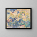 Der Garten des Künstlers in Saint-Clair - Henri-Edmond Cross — gerahmtes Bild an der Wand