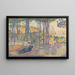 L'Abendwind - Henri-Edmond Cross — gerahmtes Bild an der Wand