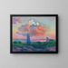 Le Nuage rose - Henri-Edmond Cross — gerahmtes Bild an der Wand