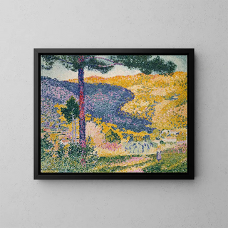 HenriEdmond Cross - Valley with Fir Shade on the Mountain.webp