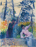 Studie für Garten in der Provence - Henri-Edmond Cross — Ansicht des Kunstwerks