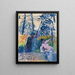 Studie für Garten in der Provence - Henri-Edmond Cross — gerahmtes Bild an der Wand