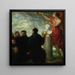 Hommage à Eugène Delacroix - Henri Fantin-Latour — gerahmtes Bild an der Wand