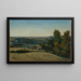 Landschaft Frankreich - Henri-Joseph Harpignies — gerahmtes Bild an der Wand