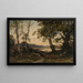 L'Aurore - Henri-Joseph Harpignies — gerahmtes Bild an der Wand
