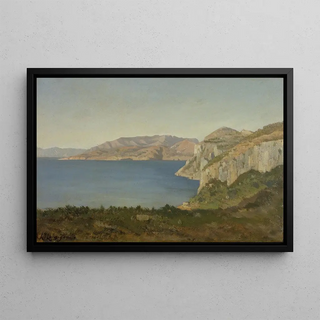 HenriJoseph Harpignies - La Cte dAzur baie sur la Mditerrane.webp