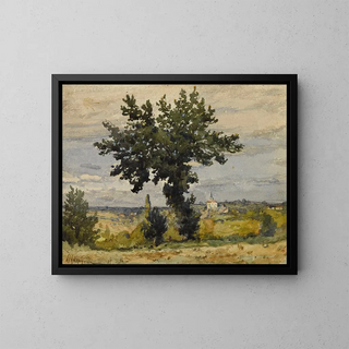 HenriJoseph Harpignies - Larbre au bord du chemin.webp