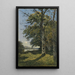 Les Bords de l'Yonne - Henri-Joseph Harpignies — gerahmtes Bild an der Wand