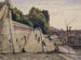 Die Bäder der Samariterin, die Seine am Quai du Louvre, 1. Arrondissement - Henri-Joseph Harpignies — Ansicht des Kunstwerks