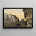 Landschaft am Mittelmeer - Henri-Joseph Harpignies — gerahmtes Bild an der Wand