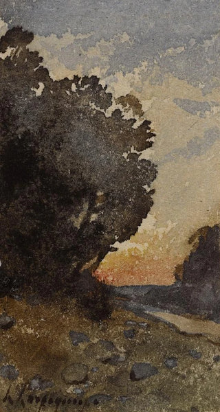 HenriJoseph Harpignies - Petit paysage.webp